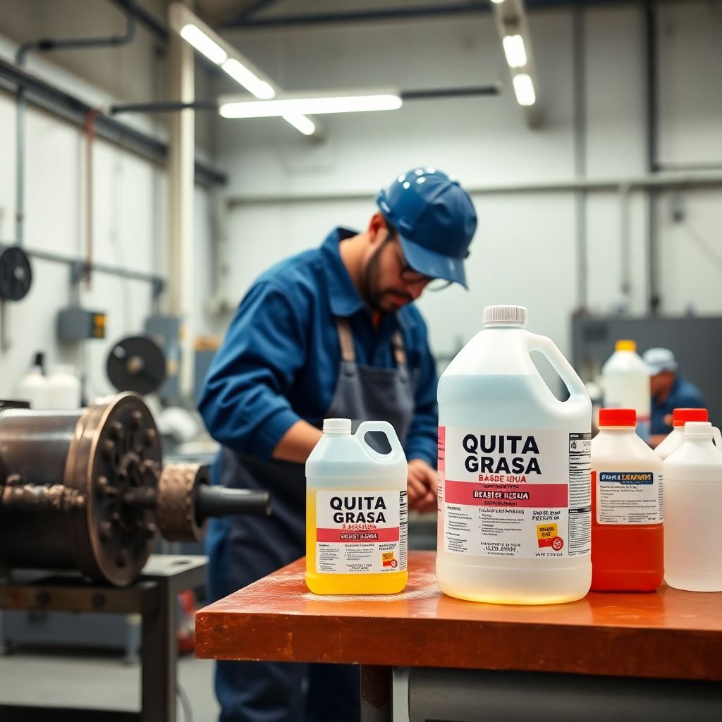 Quita Grasa a Base de Agua